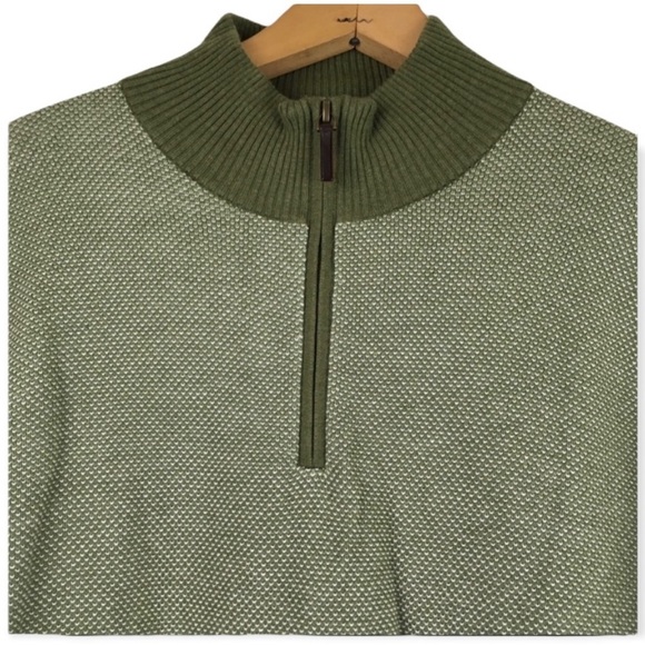 Brooks Brothers Men's Green Cashmere Sweater - Picture 2 of 5